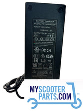 Mercane G3 Pro 52V 2A Battery Charger with barrel tip, compatible with Kugoo, Kukirin, Veloz GT, and all G3 series electric scooters. Australian Standards approved and registered for safe use.
